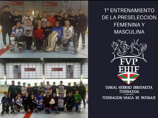 Las preselecciones de Hockey Línea F y M empiezan los entrenamientos