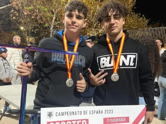 Dos medallas de plata en el Campeonato de España Street