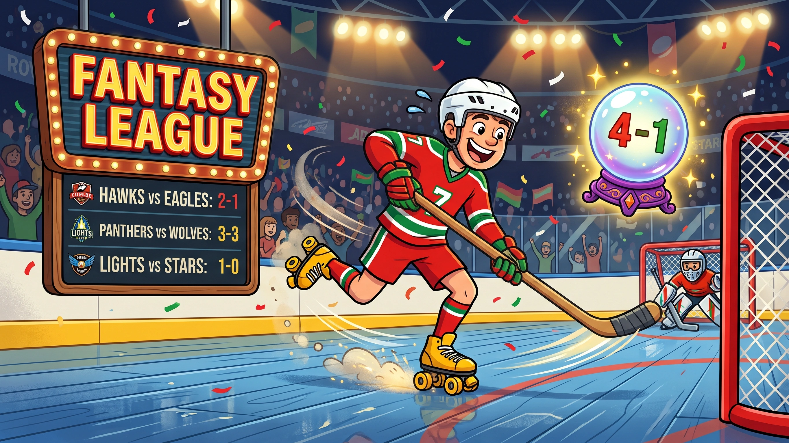Llega la Fantasy League de Hockey Patines: demuestra lo que sabes